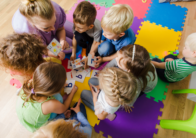 Kinder in der KiTa.