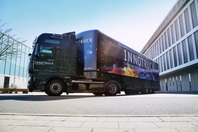 Der InnoTruck des Bundesministeriums für Bildung und Forschung kommt nach Biberach!