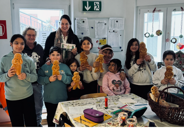 Weihnachtsgrüße zusammen mit dem Kinderschutzbund Laupheim